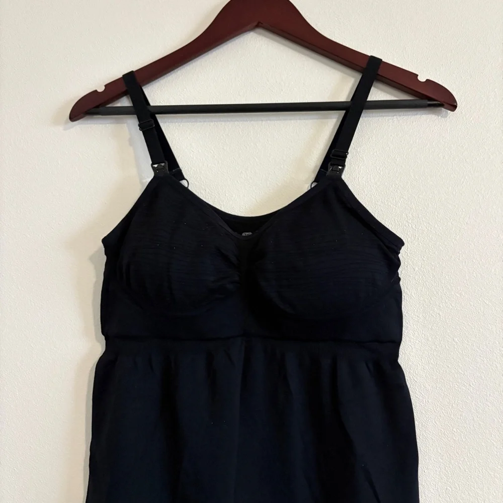 Kindred Bravely Sublime® Hands-Free Pumping & Nursing Tank Black Large - Picture 3 of 8